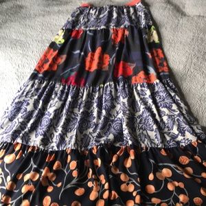 Anthropology full length skirt